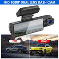 Paddsun Car DVR Recorder - 3.16-25mm Night Vision Dual Lens Camera for Enhanced Safety