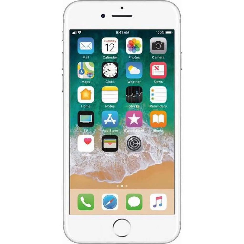 Restored  iPhone 7 A1660 (Fully Unlocked) 32GB Silver (Grade A+) w/ Gift Box (Refurbished)