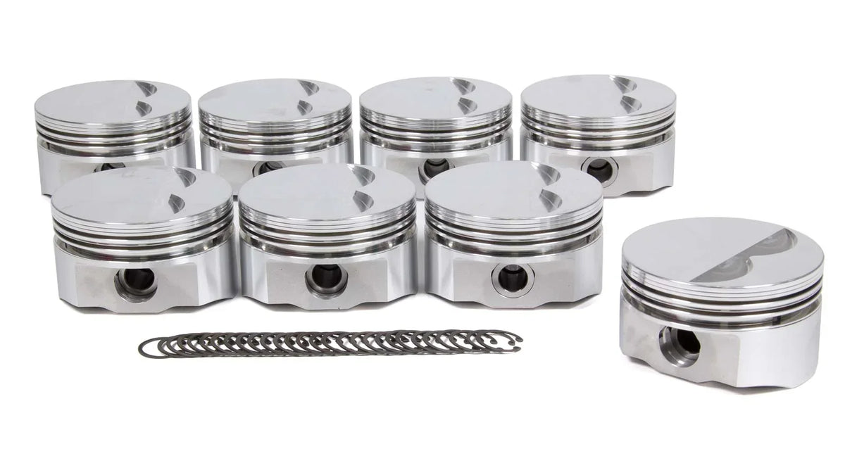 Racing SBF 4.030 in Bore E Series Forged Piston 8 pc P/N 8720-4030. D.S.S