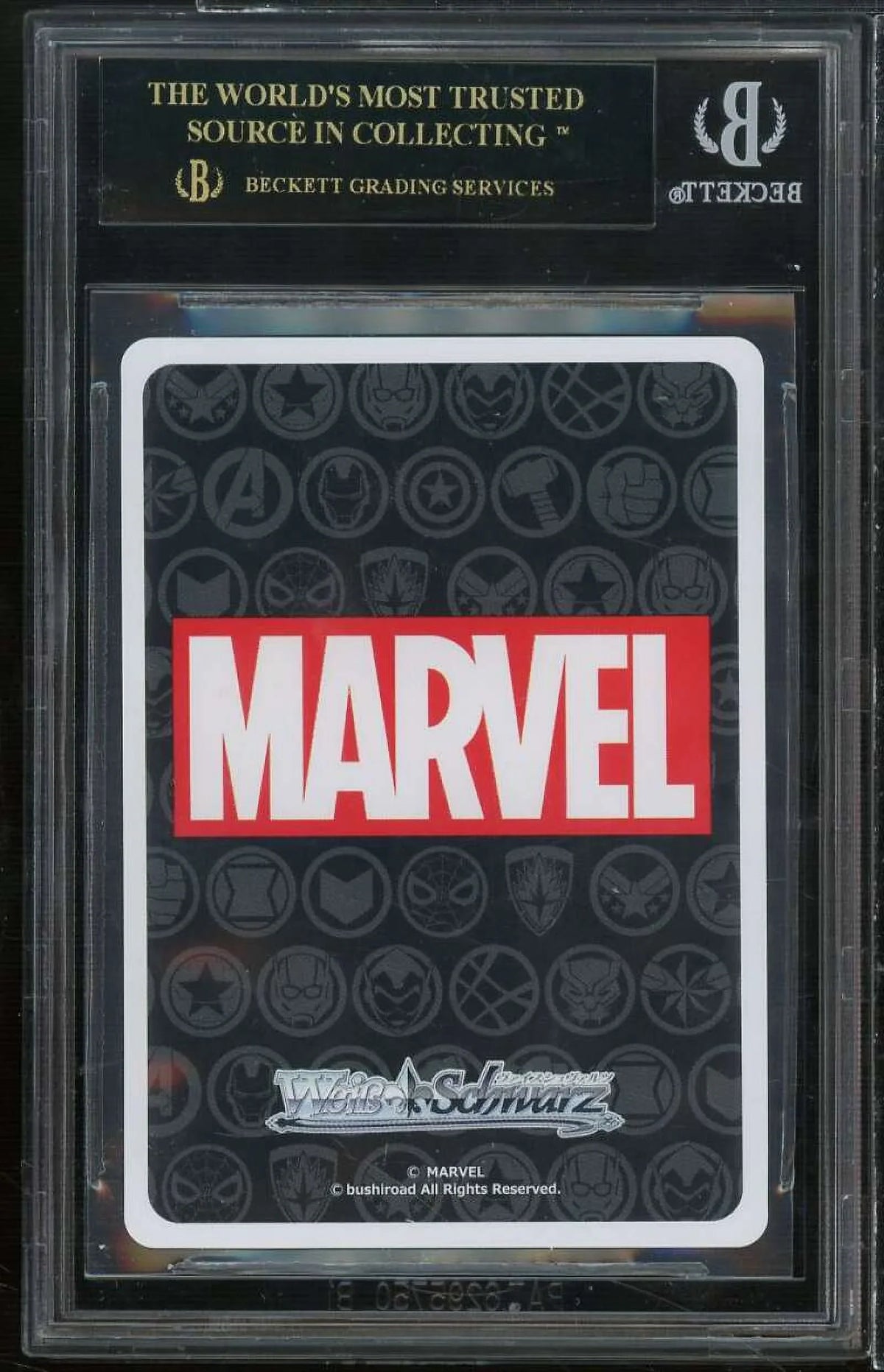 Falcon 2021 Weiss Schwarz Marvel Collection #mars98076 (PRISTINE charcoal) BGS 10