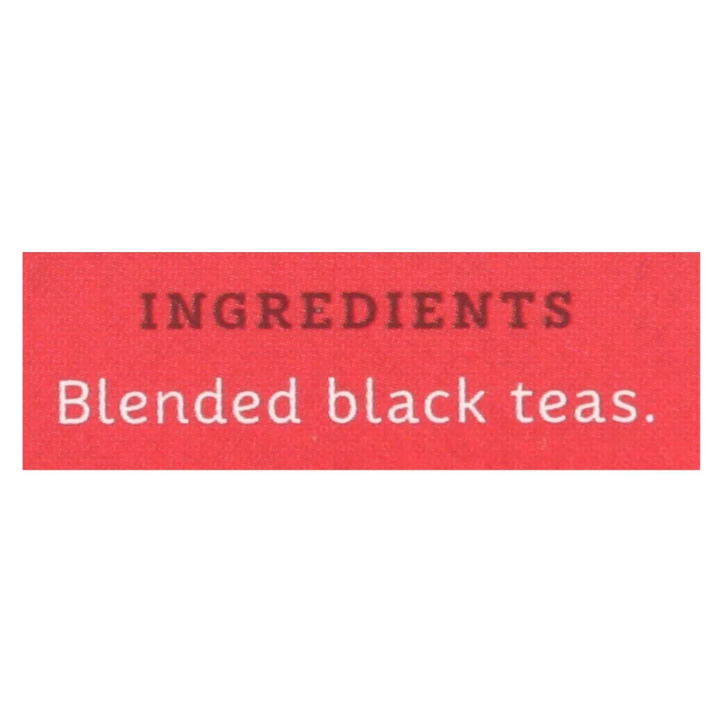 Stash Tea English Breakfast charcoal tea - Case of 6 - 20 Bags