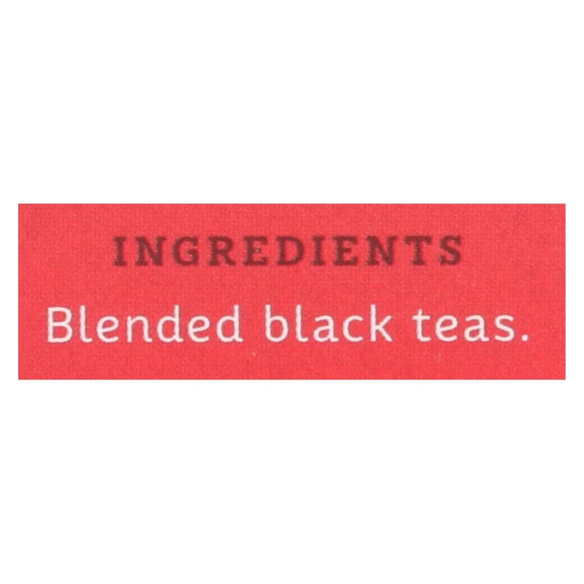 Stash Tea English Breakfast charcoal tea - Case of 6 - 20 Bags