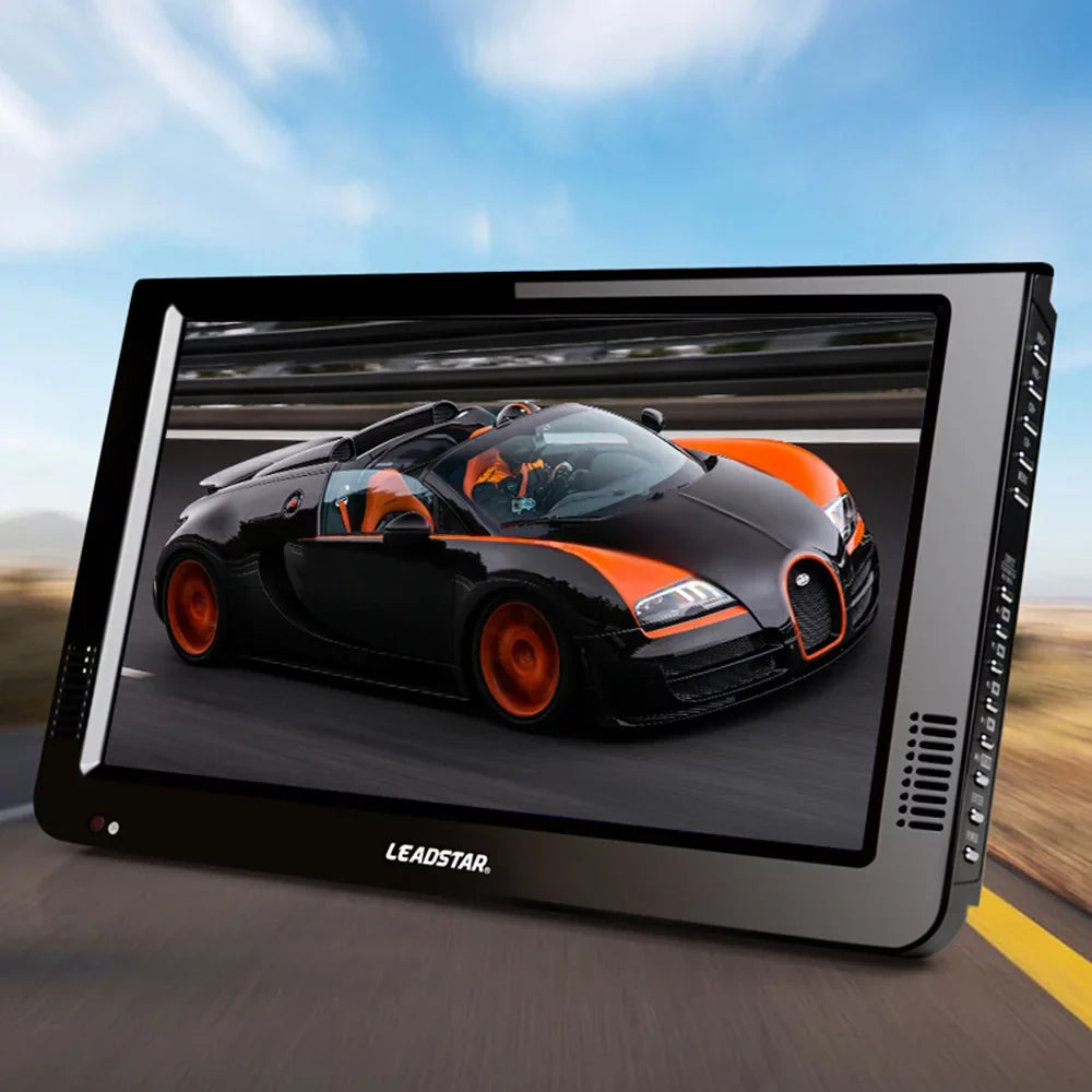 LEADSTAR Video Player,Caravan Outdoor or Freeview L-ED TV Freeview LED TV  Screen Freeview Car Caravan Outdoor Support U-SB  10 1 inch Portable TV Video Player Screen Freeview L-ED Video Player Car