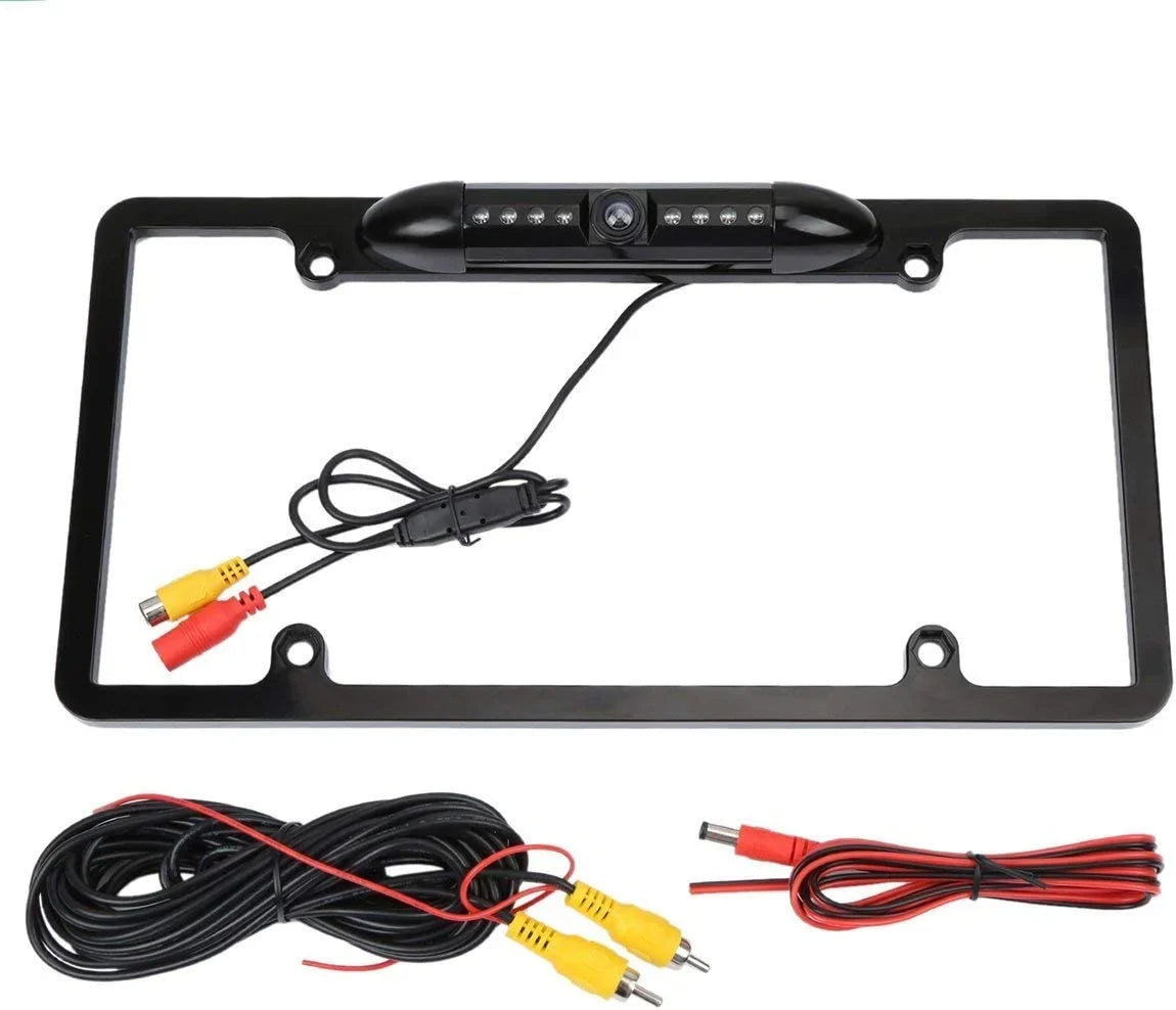 Backup Camera Rearview License Plate Waterproof for Kenwood DDX-512 DDX512 dark