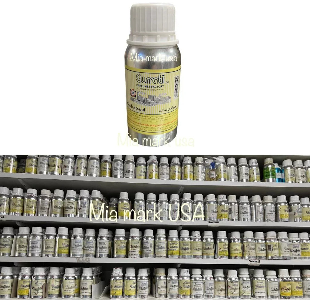 IMPORTED GOLDEN SAND SURRATI BRAND 100% PURE OIL  (ATTAR) MADE IN SAUDI ARABIA 100gm