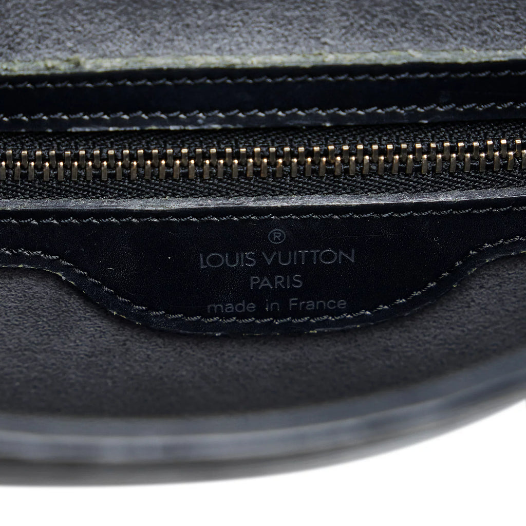 Pre-Owned Authenticated Louis Vuitton Epi Sac Verseau Leather dark Shoulder Bag Unisex (Fair)