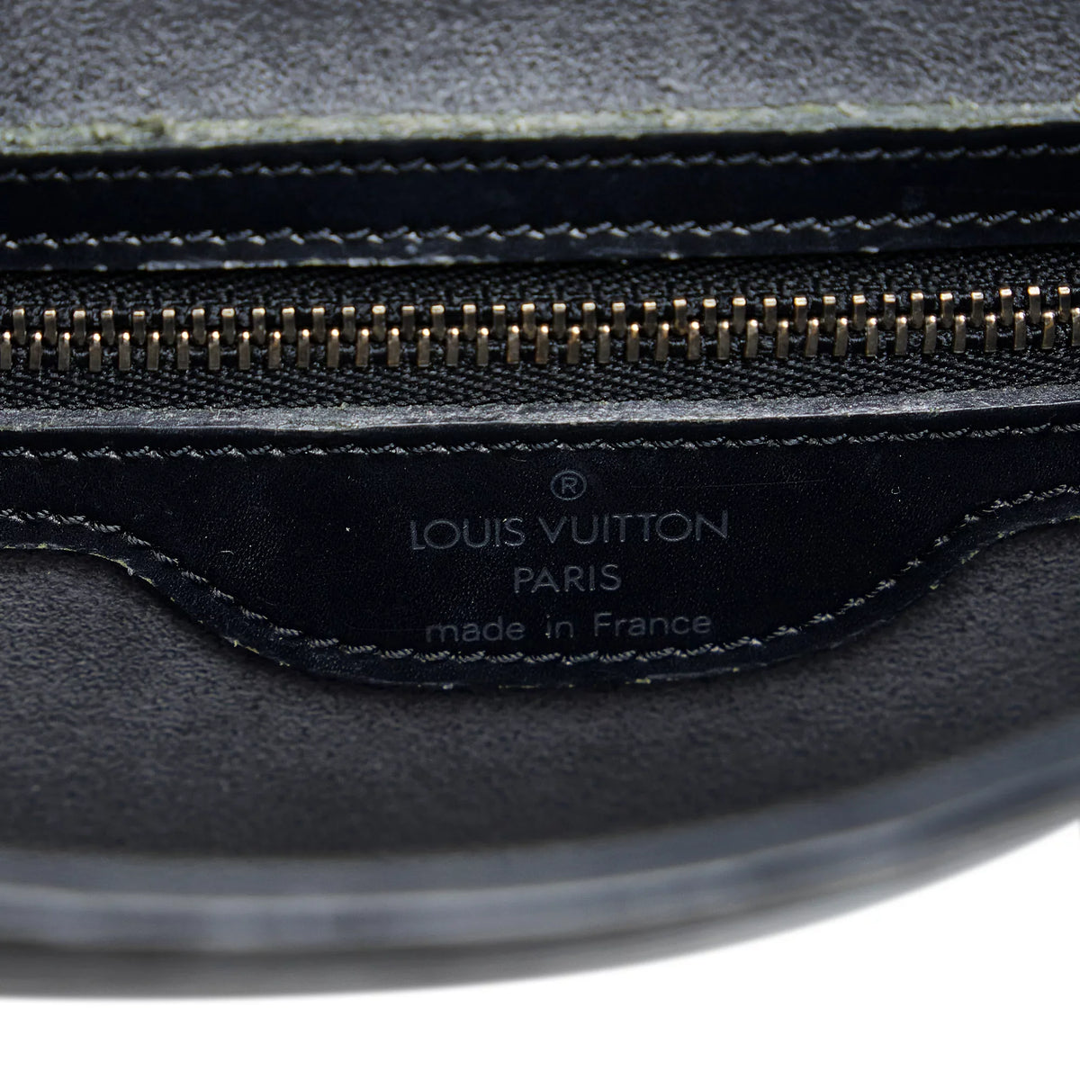 Pre-Owned Authenticated Louis Vuitton Epi Sac Verseau Leather dark Shoulder Bag Unisex (Fair)