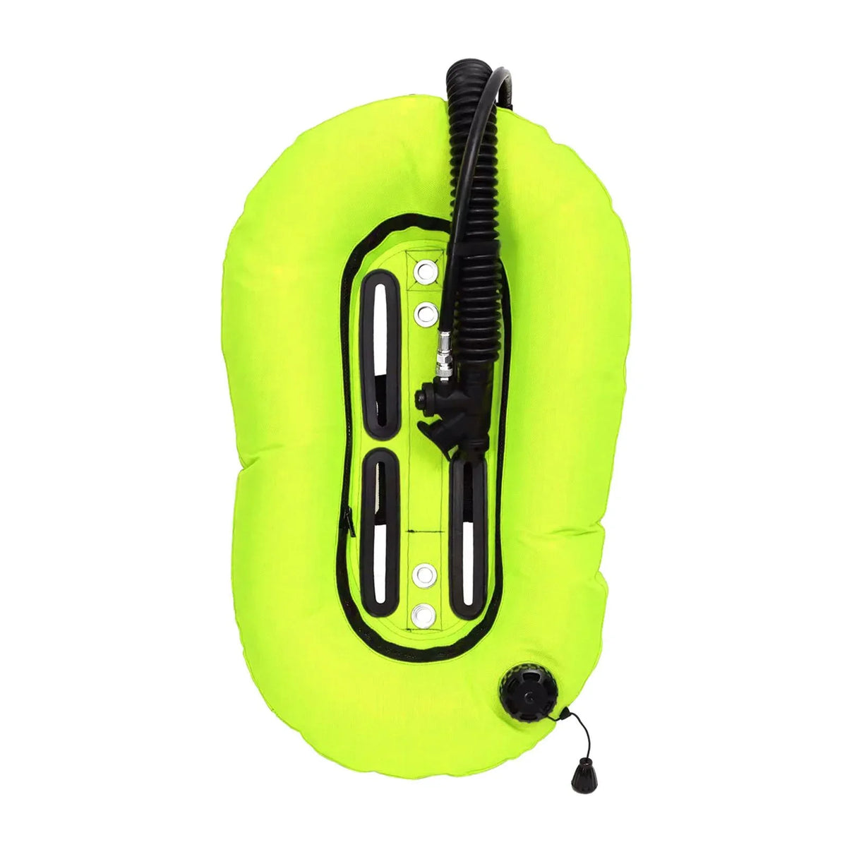 funtasica Scuba Diving Donut Wing Single Tank,BCD Buoyancy Compensator,Easy to Use,Durability Scuba BCD Set for Snorkeling Diving Adult Yellow