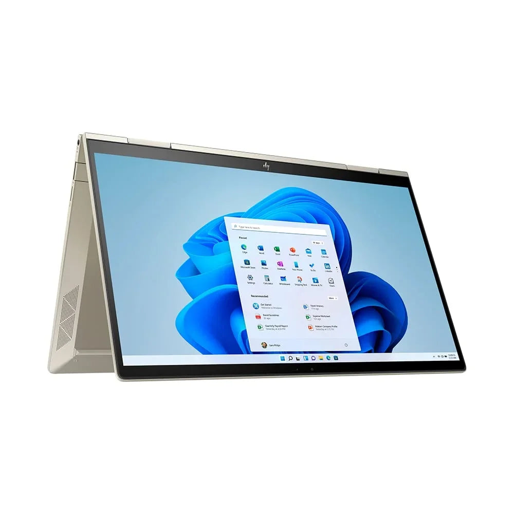 2021 Envy X360 2-in-1 13.3" FHD Touchscreen Laptop,  Core i5-1135G7 (Beats i7-1065g7), 8GB RAM, 2TB PCIe SSD, Backlit Keyboard, Iris Xe Graphics, Webcam, Windows 11, Gold, 32GB USB Card