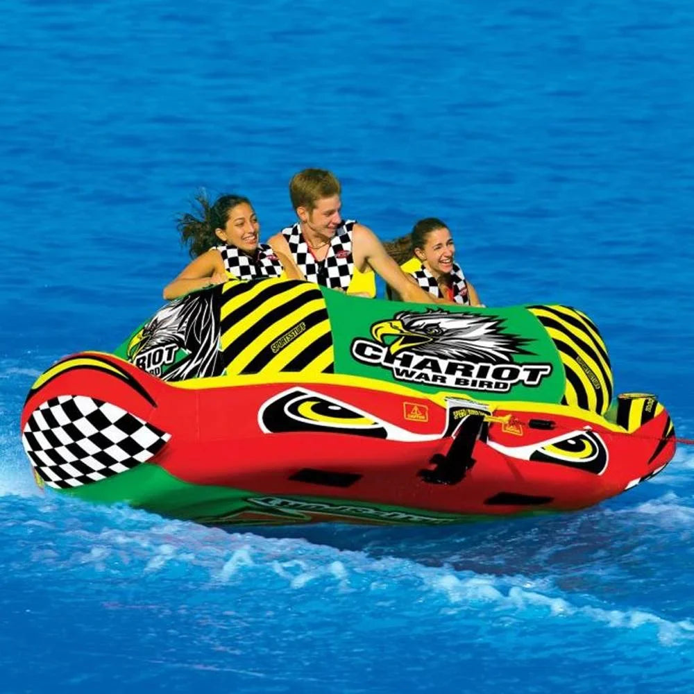 Airhead SPORTSSTUFF 53-1790 Chariot Warbird 3 Triple Rider Boat Towable pipe