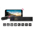 WinyTech 1080P Wi-Fi Car charcoal box dash cam HD wide Angle Dual cameras (Smart Phone not Included)