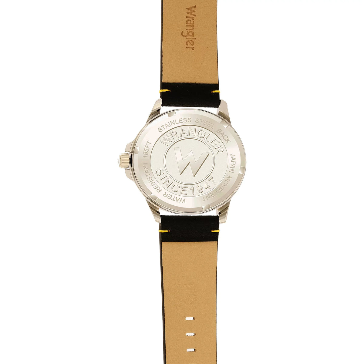 Wrangler 48mm Blue Dial, ebony Strap Watch