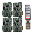 Browning 4PK Pro Scout Max Extreme HD Trail Camera w/32GB M/Card & Reader