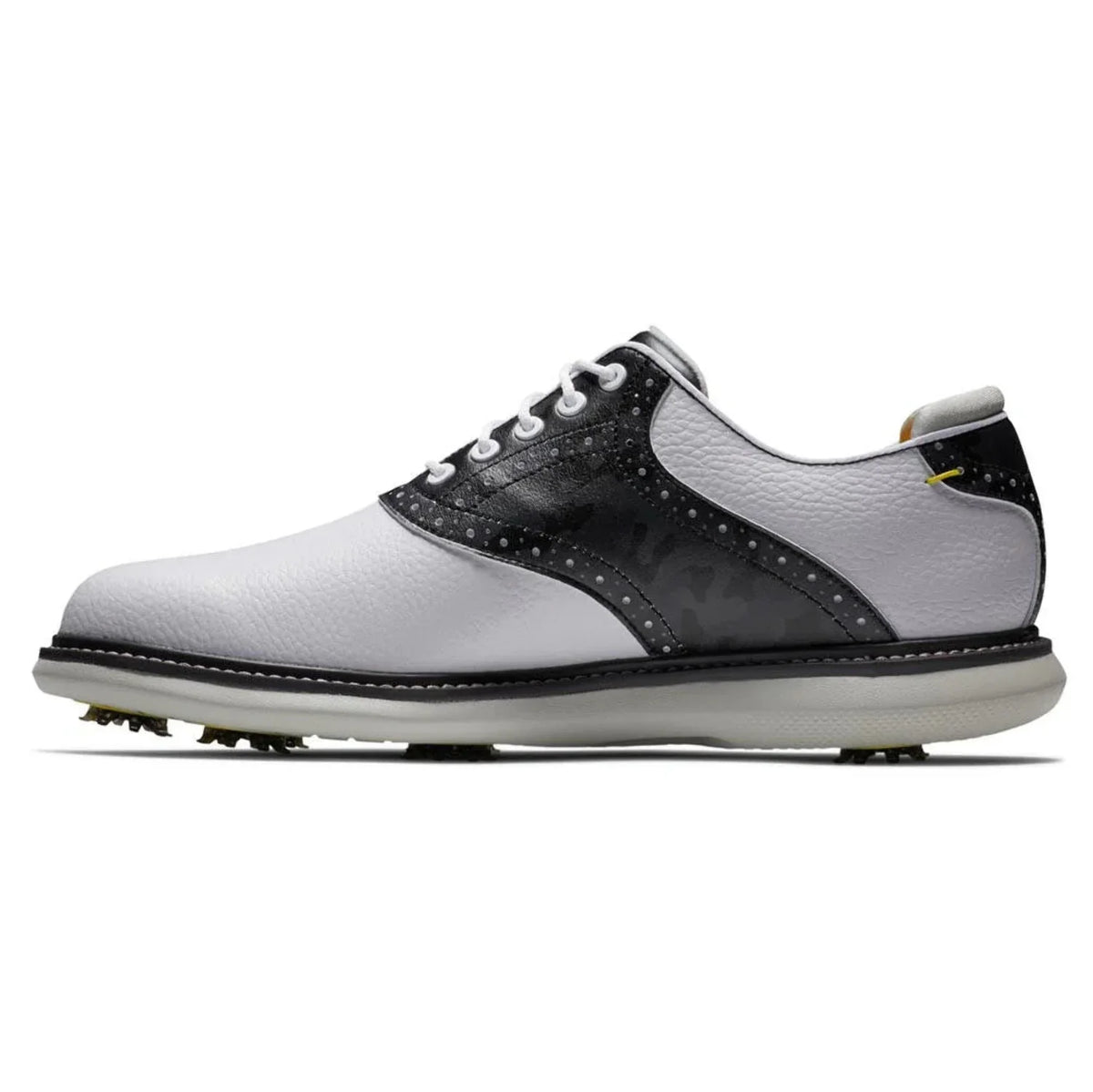 FootJoy Men's Traditions Golf Shoes 57903 - White/Gray - 11.5 - Wide