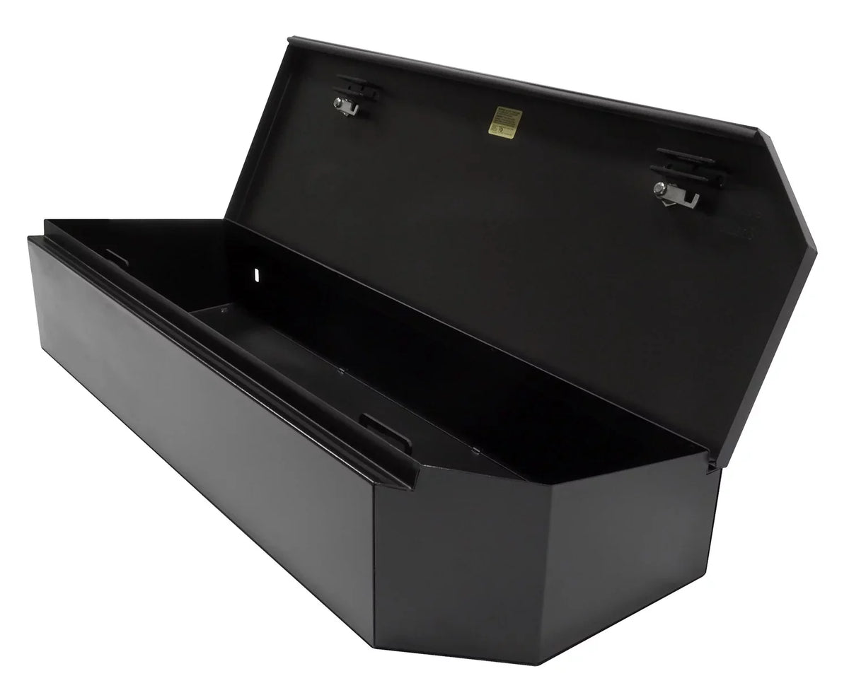 Tuffy Security Products 344-01 Under Seat Lockbox - 2/3 Length; dark; 2015-Current  F150 SuperCrew, 2017-Current  SuperDuty SuperCrew