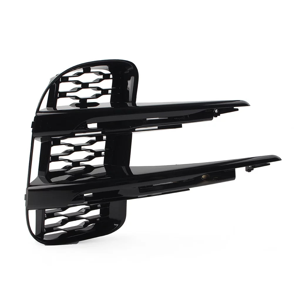 ZS Gloss dark Car Front Bumper Left Grille 1Pcs For Land Rover Range Rover Evoque 2019 2020 2021 2022 LR114729