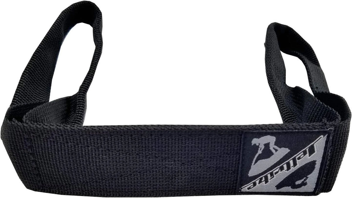 Jet Ski Tow Loop - Nylon Loop Tow For Ultimate Watercraft Performance - PWC Race Accessories For Secure Emergency Tows - Bow Tow Strap With Quick Connect - ebony