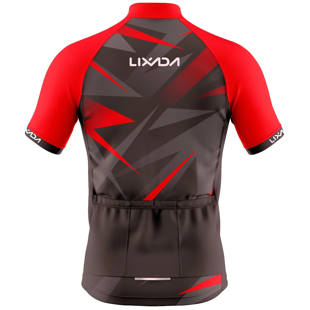 Lixada Men Cycling Jersey Breathable Short Sleeve Bike Shirt and Padded Shorts MTB Clothing Suit
