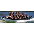 Island Hopper polyvinyl chloride-10-WR Whale Ride 18' Inflatable 10 Person Banana Water Sled