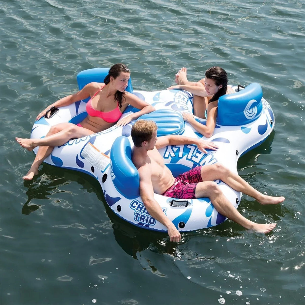 Connelly  Chilax Trio Lounge Inflatable Raft Float