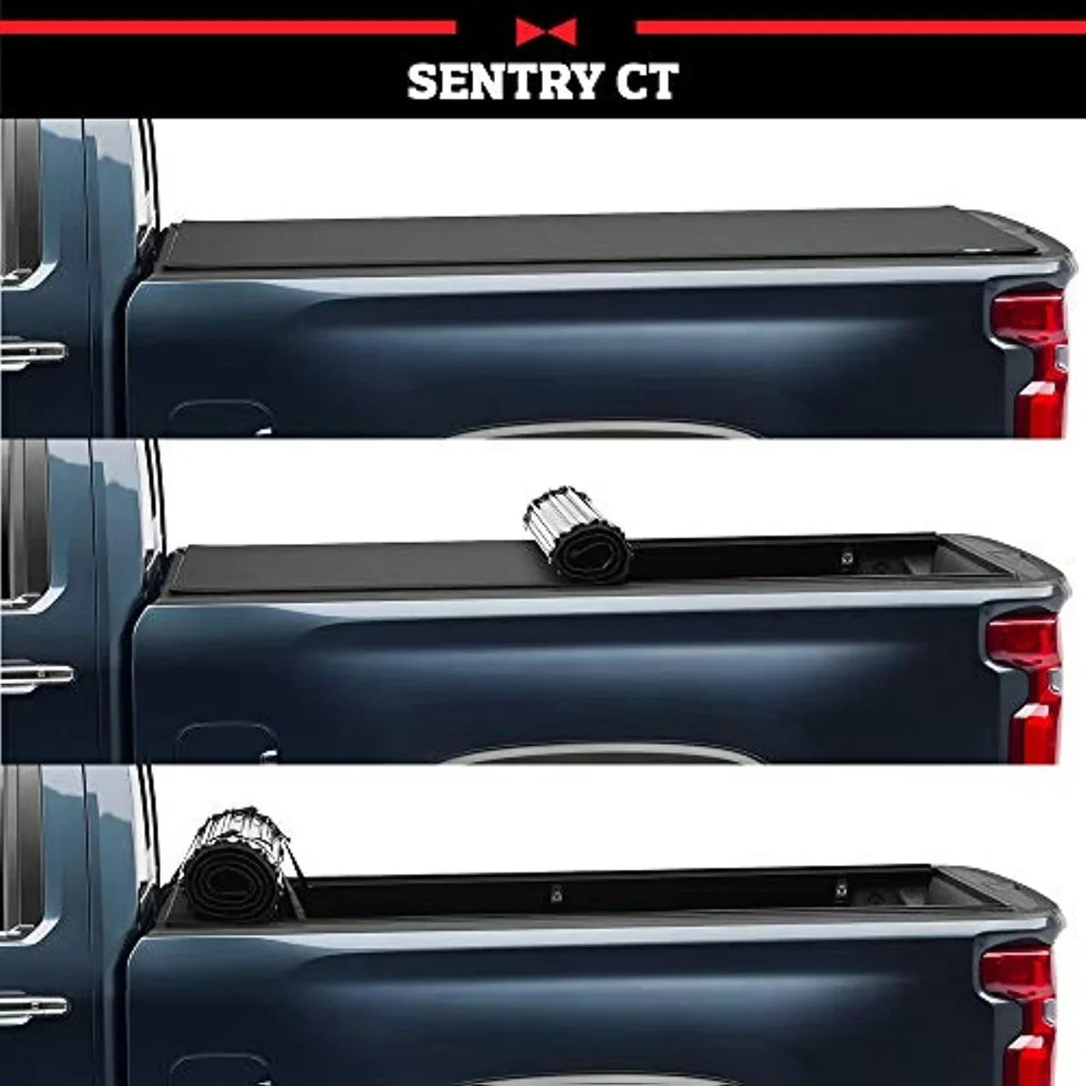 Truxedo Sentry Ct Hard Rolling Truck Bed Tonneau Cover | 1594716 | Compatible with 2022  Maverick 4' 6" Bed (54.4")