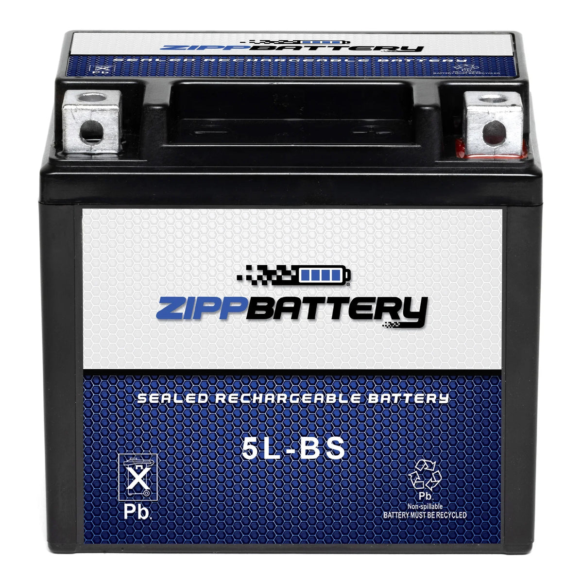 Zipp Battery YTX5L-BS ATV Battery for Arctic Cat 90Cc Dvx90, Utility 2007