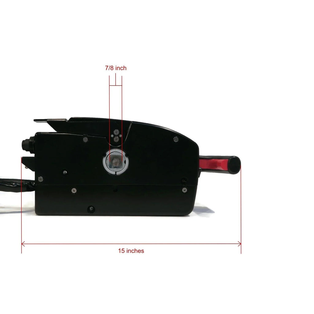 The ROP Shop | Side Mount Remote Control for Quicksilver Hypalon [IB1] AA380020M Assembly