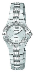 Seiko Women's SXGN25 Coutura Diamond Silver-Tone Watch