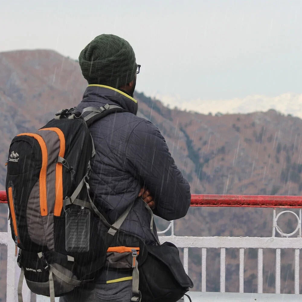 Super 90000000mAh USB Portable Charger Solar Power Bank For Cell Phone dark US