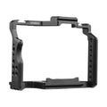 Andoer Cage Aluminum Alloy Video Cage with Dual Cold Shoe Mounts Numerous 14 25mm Threads Replacement for  A7IV/ A7III/ A7II/ A7R III/ A7R II/ A7S II