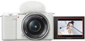 ILCZVE10LW Alpha ZV-E10 - APS-C Interchangeable Lens Mirrorless Vlog Camera Kit - White