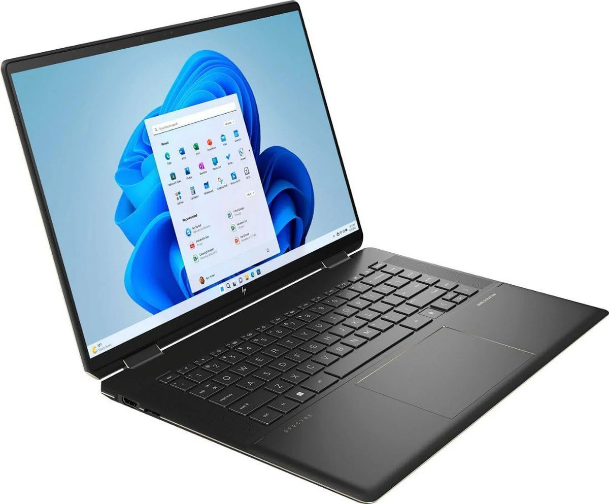 Spectre x360 2-in-1 Laptop 2023 16" 3K+ IPS Touchscreen 14-Core  i7-13700H 16GB DDR4 1TB SSD Iris Xe Graphics Thunderbolt 4 Wi-Fi 6E Backlit KB Fingerprint Windows 11 Home Pen w/ONT 32GB USB