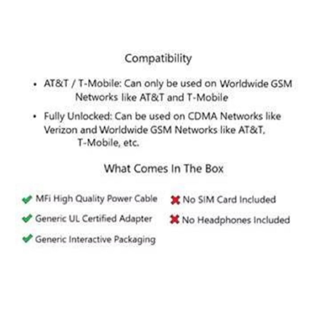 Restored  iPhone 7 Plus 128GB charcoal GSM Unlocked (AT&T + T-Mobile) Smartphone (Refurbished)