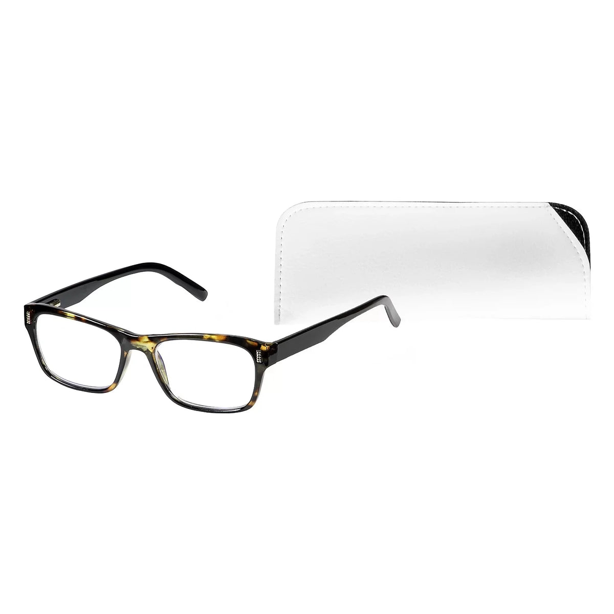 SAV Eyewear SAV VK Couture +1.50 Blue Light Reading Glasses Demi ebony (EVKB03-150-960)