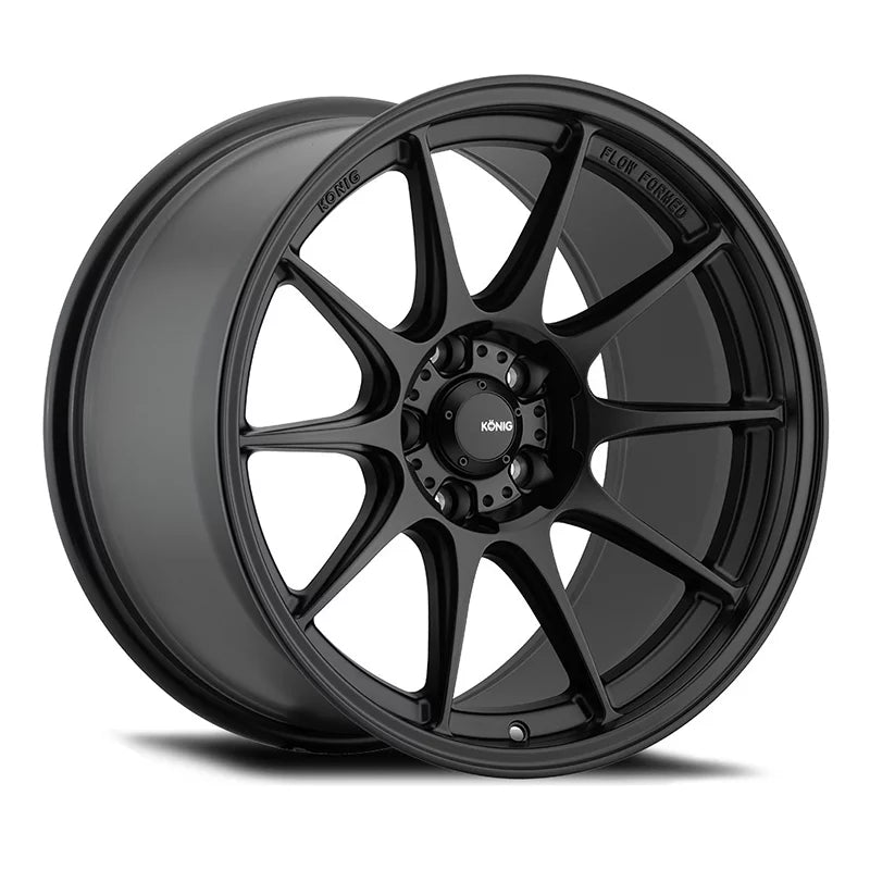 Konig 57B Dekagram 16x8 4x100 +35et Semi-Matte charcoal Wheel