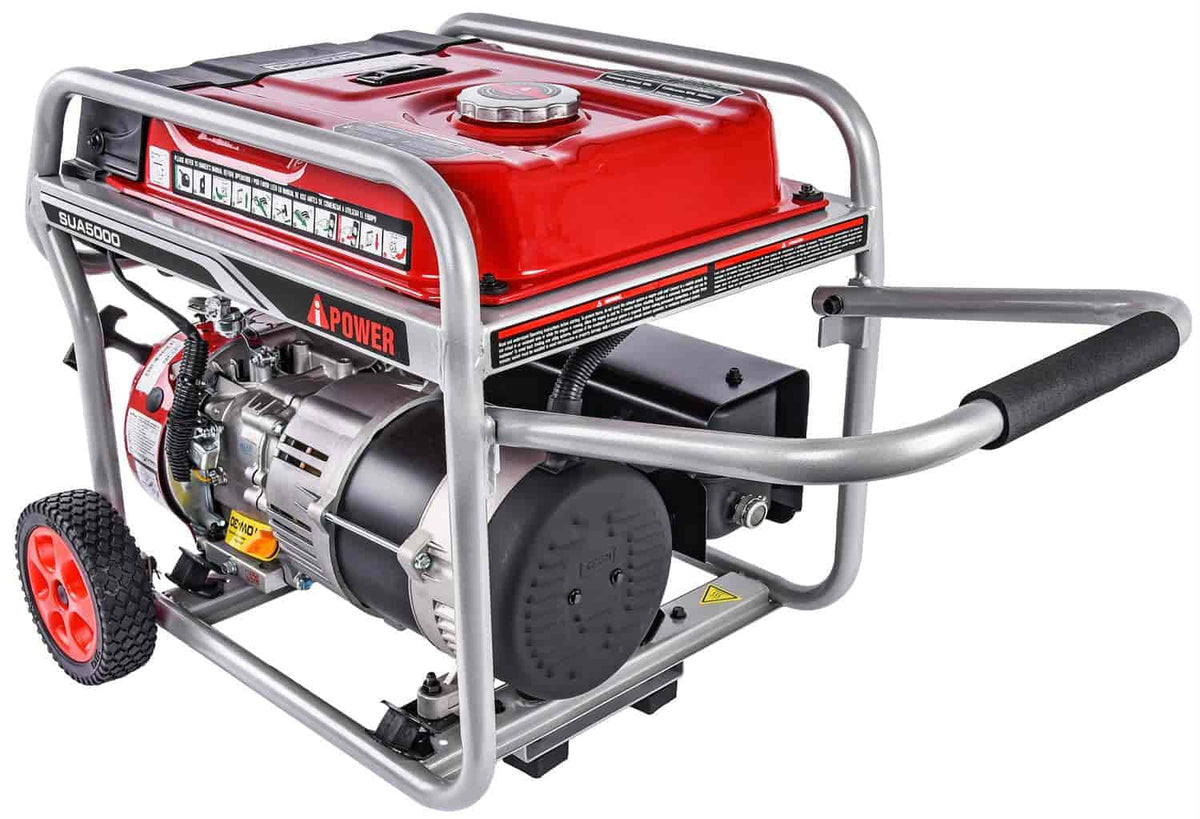 Run Time. JEGS 86065 Portable Generator 5000 Starting Watts 4250 Running Watts 9 Hr