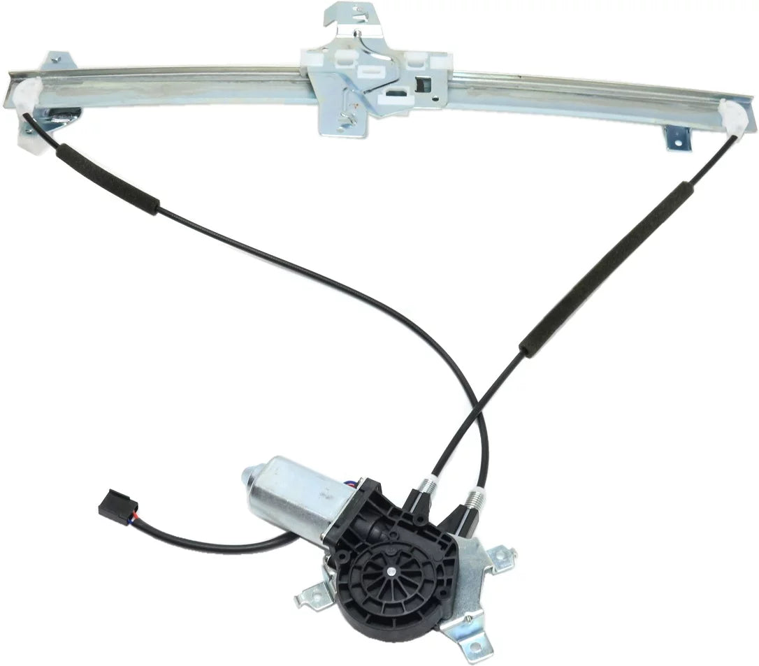 Window Regulator For 1992-2002  E-350 Econoline Club Wagon 1992-1998 Front, Right Passenger Extended Van Standard Cutaway Cargo Stripped Chassis Power With Motor
