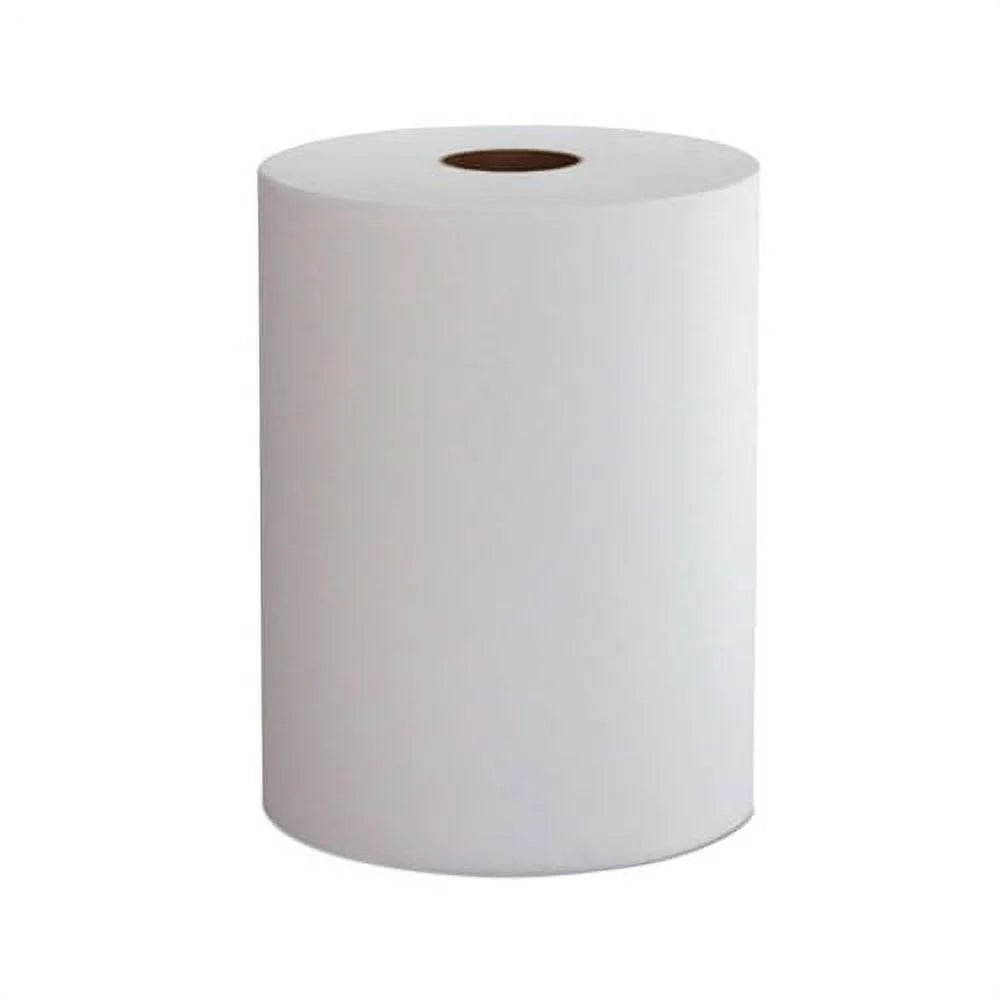 MORCON TISSUE 10 25mm Roll Towels 1-Ply, 10" x 800 ft, White, 6 Rolls/Carton