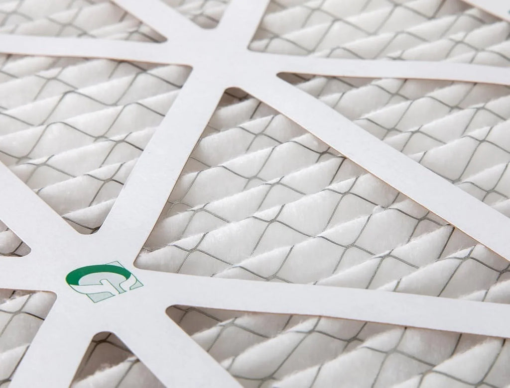 Actual Size: 19-1/2 x 19-1/2 x 1-3/4. 3 Pack of 20x20x2 MERV 13 Pleated 2" 25mm Air Filters by Glasfloss