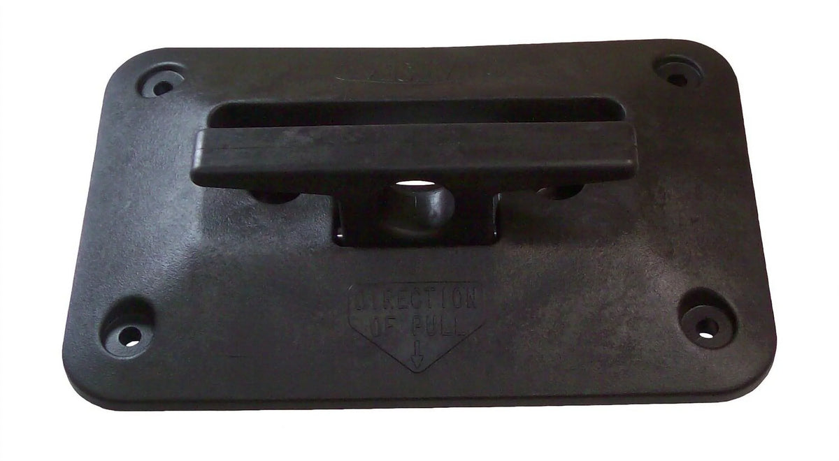 CIPA The Cleat Seat Retractable Dock Cleat, Solid charcoal