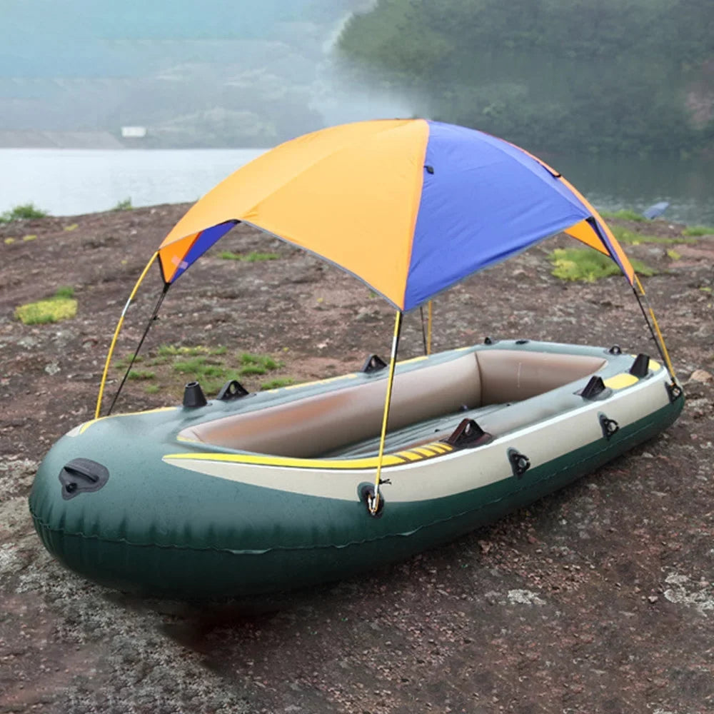 Nebublu awning,Sailboat Cover Boat Shade Canopy Boat Sun Shelter Canopy Boat Stable Easy Install QISUO Canopy Portable Sailboat SIUKE BUZHI Shelter Stable Easy