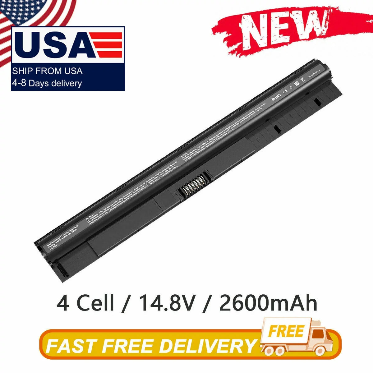 M5Y1K 50 Batteries for  Inspiron 5559 5558 3551 3451 3558 3567 5755 5756
