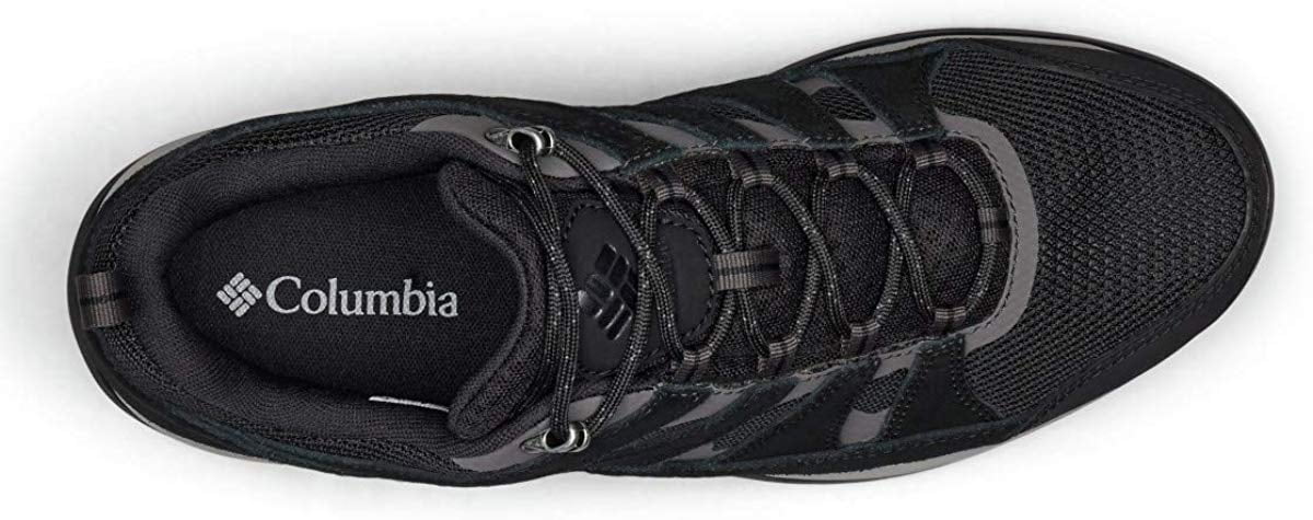 Columbia Men's Redmond V2 Waterproof Hiking Shoe, Breathable, ebony, Size 11.0 5