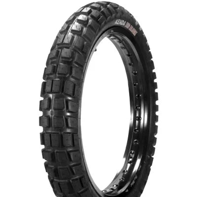 Kenda K784 Big Block Dual Sport Adventure Front Tire 90/90x21 (54T) line/Tubeless for KTM 125 SX 2012-2018