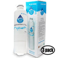 3-Pack Replacement for  RS265TDRS/XAA 02 Refrigerator Water Filter - Compatible with  DA29-00020B, DA29-00020A, HAF-CIN Fridge Water Filter Cartridge