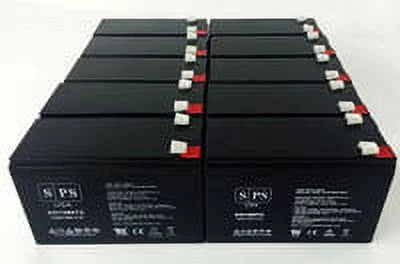 SPS Brand 12V 9Ah Replacement Battery (SG1290T2) for Merida PC 500 (Terminal T2) (12 Pack)