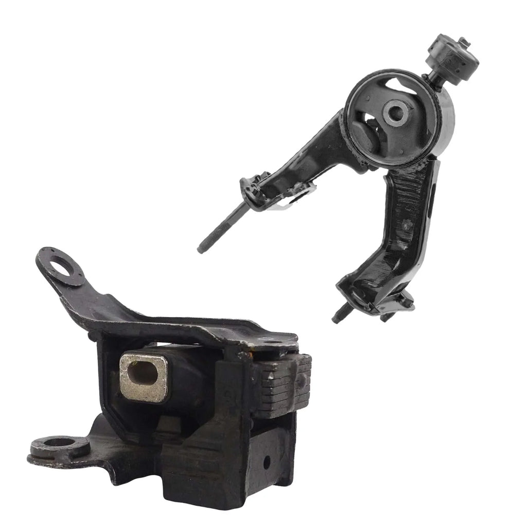 CF Advance Compatible with  Corolla 1.8L Sedan for Auto CVT 2014-2019 Rear Engine and Trans Mount Set 2PCS A42026 A62027 2014 2015 2016 2017 2018 2019
