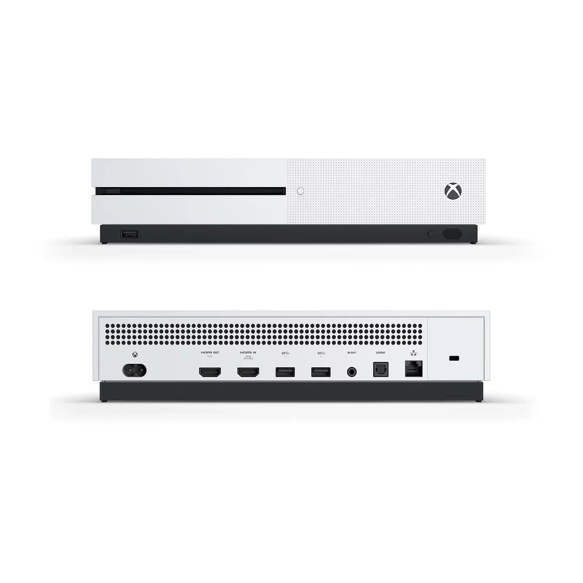 Used Xbox One S Console with Xbox One Wireless Controller 1TB - US/Canada, White