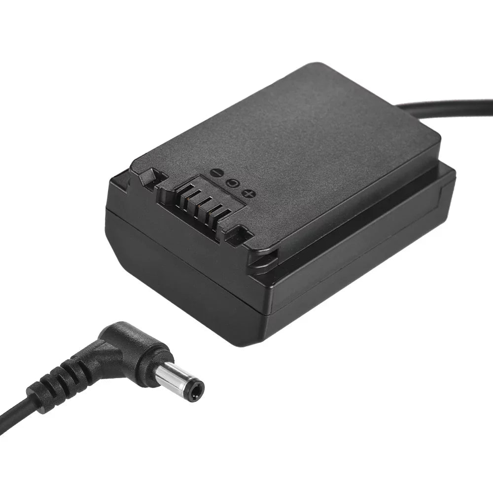 Andoer NP FZ100 Dummy Battery Pack Adapter for  A7III A9 A7RIII A7SIII, with Spring Cable