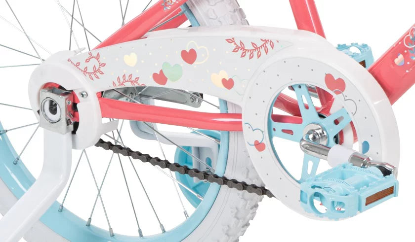 Huffy 18" Sea Star Girls' sidewalk Bike, Coral Pink